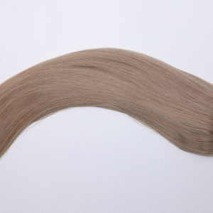 KM HAIR 5pc Clip-In Extensions - Nile (Dark Ash Brown)